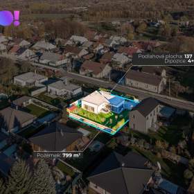 Foto inzerátu Moderní novostavba 4KK 137m2 s pozemkem 799 m2 v části Rychvald u Ostravy