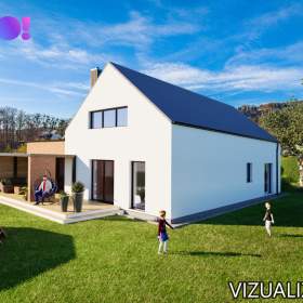 Foto inzerátu Prodej hrubé stavby moderního rodinného domu 4+kk v Palkovicích