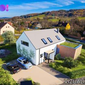 Foto inzerátu Prodej hrubé stavby moderního rodinného domu 4+kk v Palkovicích