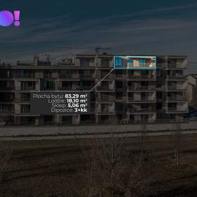 Pronájem bytu 3+kk, 83 m² s parkovacím místem a lodžií 18 m², ul. F. X. Riepla, Ostrava / 19681291