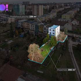 Foto inzerátu Luxusně zrekonstruovaný řadový dům 239 m² s pozemkem 508 m², na ul. Hýlová, Ostrava – Výškovice