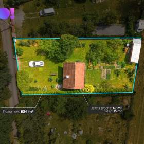 Foto inzerátu Prodej chaty 47 m², pozemek 834 m², Pstruží