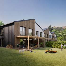 Fotka k inzerátu Prodej moderního řadového domu v srdci Beskyd -  Čeladná, 148m², pozemek 469m² / 19450854