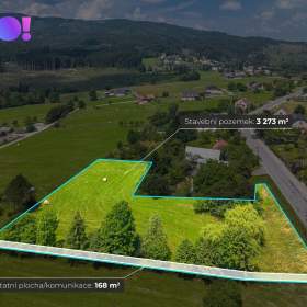 Foto inzerátu Stavební pozemek s investičním potenciálem, 3 441 m², Mosty u Jablunkova, Šance