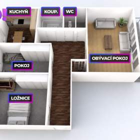 Foto inzerátu Prodej bytu 3+1, 78 m², Staré Hamry
