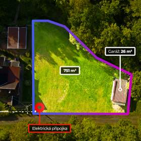 Prodej stavebního pozemku 751m², Budišovice - Zátiší / 19949256