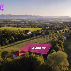 Prodej stavebního pozemku 2 000 m² s výhledem na Beskydy / 19954844