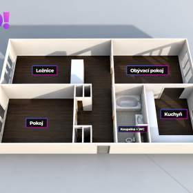 Foto inzerátu Prodej bytu 3+1, 70,5 m², ul. Krátká, Třinec - Lyžbice