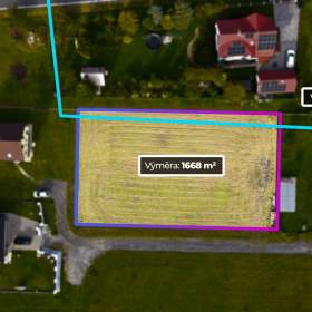 Foto inzerátu Prodej stavebního pozemku 1668 m², Ropice