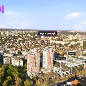 Foto inzerátu Prodej střešního bytu s terasou, 2+kk, 65m², Vinohradská ul., Strašnice