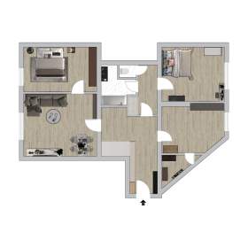 Foto inzerátu Byt 3+1 na perfektním místě, jen pár kroků od Fakultní nemocnice Olomouc