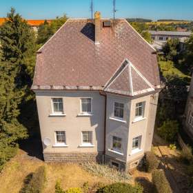 Prvorepubliková vila 5+2 (7+3) 380m2 / balkon /garáž / zahrada 1051m2 v top lokalitě k rekonstrukci / 19578462