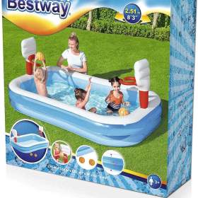 Dětský bazén Bestway basketbal 254x168cm nový/nepoužitý  / 11095135